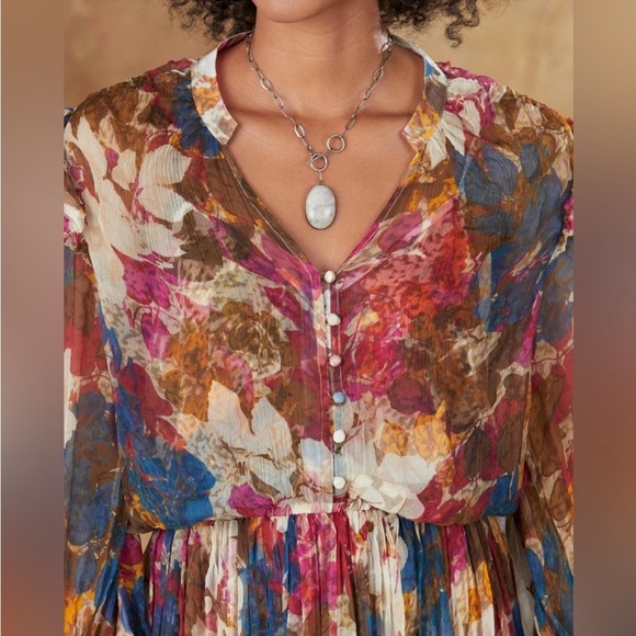 Sundance Trieste romance midi dress NWT Size Small - Picture 7 of 13